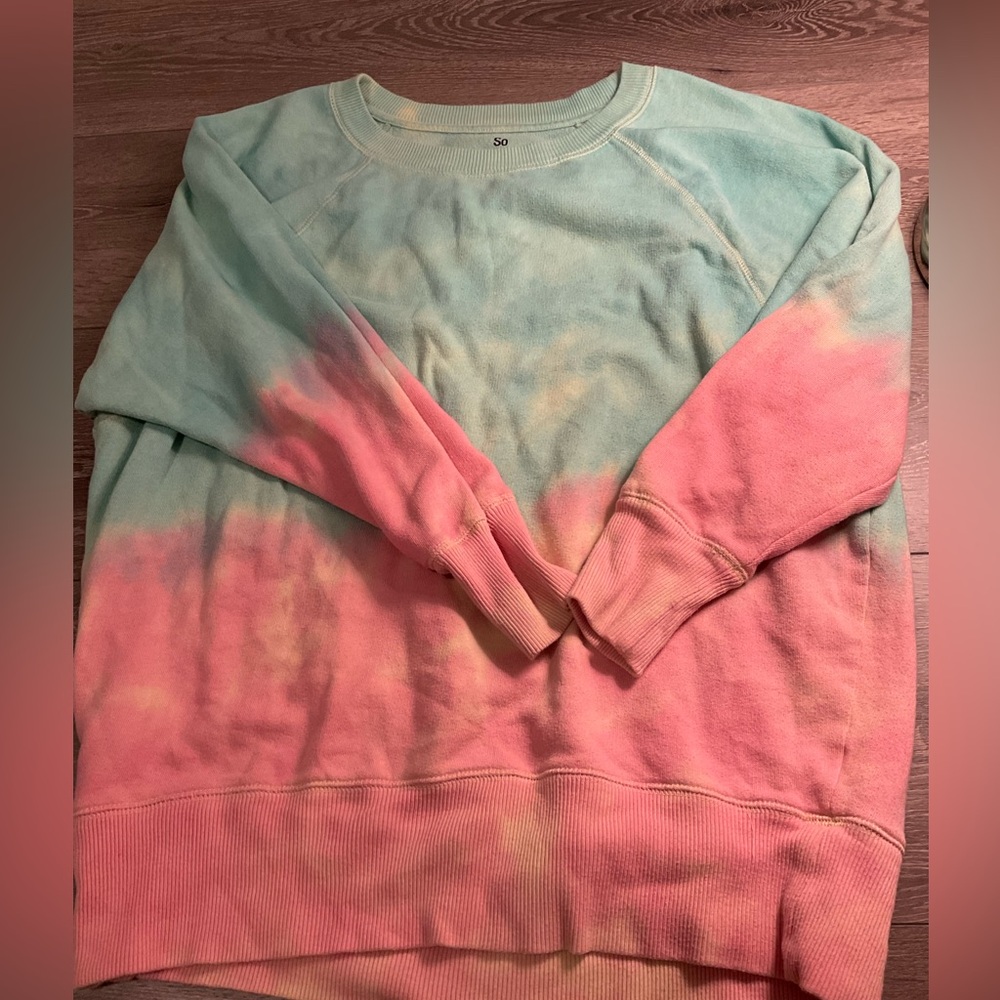 Tie-dye sweater